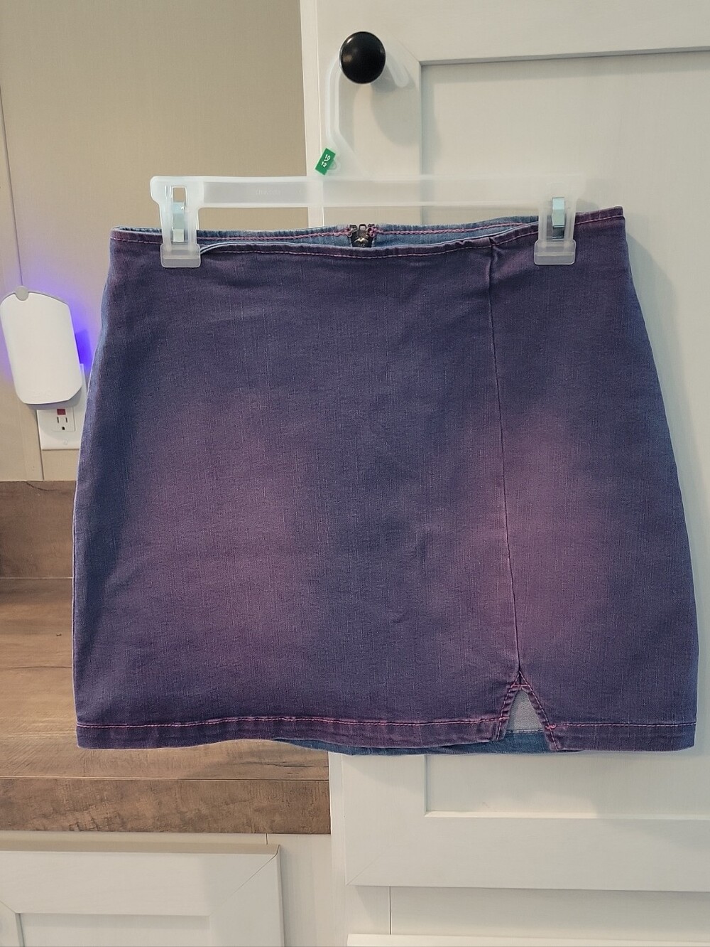 wild fable Purple Mini Skirt with Front Slit